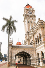 Fototapeta premium KUALA LUMPUR, MALAYSIA - 09 JUNE, 2015: Sultan Abdul Samad Build in Kuala Lumpur, Malaysia
