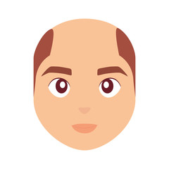 cartoon man icon