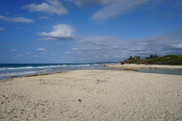 Fototapeta na wymiar Strand auf Kuba, Santa Maria