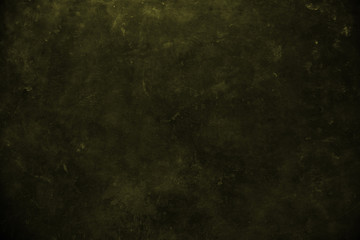 close up on dark yellow  wall background or texture