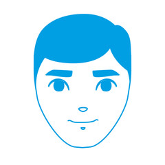 cartoon man icon