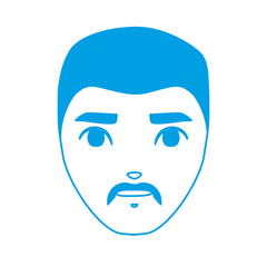 cartoon man icon