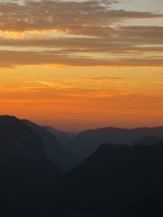 sonnenuntergang am watzmann