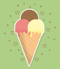 ice cream design
