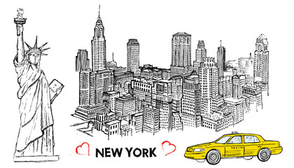 New York sketch