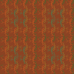 Twig color seamless pattern