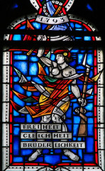 Stained Glass in Worms - French Revolution