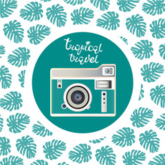 Obraz premium Camera for tropical travels