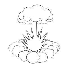 bubble speech comics, vector