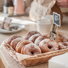 Doughnut Store Counter