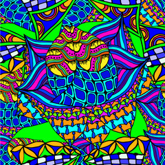 Abstract background of geometrical patterns drawing