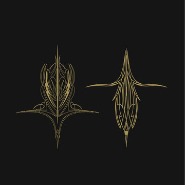 pinstriping vehicle graphic decorative vector vinyl decal