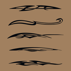 Car, Motorcycle Racing Vehicle Graphics, tribal Vinyls & Decals