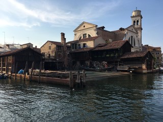 Atelier gondole Venise