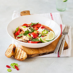 Tomato and Coconut Milk Fish Stew