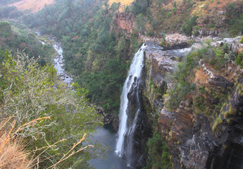 Lisbon waterfall in Africa