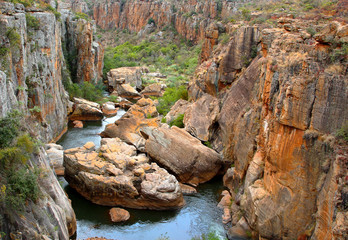Blyde river potholes canyon