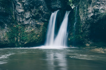 Long exposure waterfall