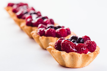 Handmade Sweets on a light background