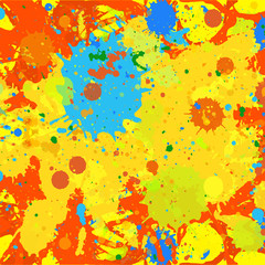 Paint splashes background