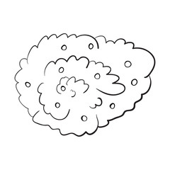 bush cartoon vector symbol icon design. Beautiful illustration isolated on white background