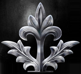 metall blume © vectorworkers