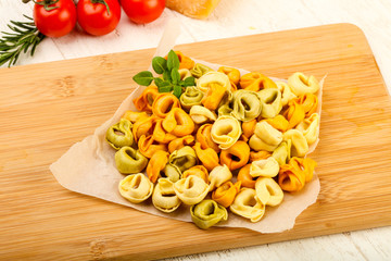 Raw tortellini