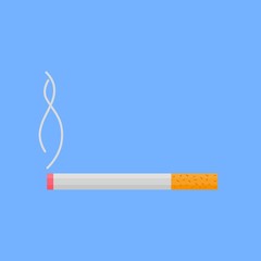 cigarette with smoke 