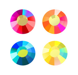 Fototapeta premium Vector rhinestone illustration