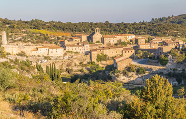 Fototapeta na wymiar Minerve, un des plus beaux villages de France