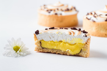 Handmade Sweets on a light background (close)