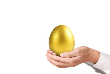  Holding Of Golden Eggs