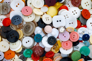 Sewing buttons background