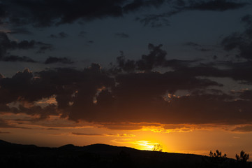 sunset and sunrise sky.