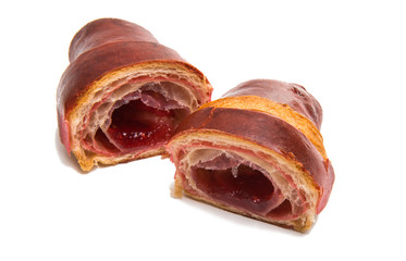 Croissant isolated