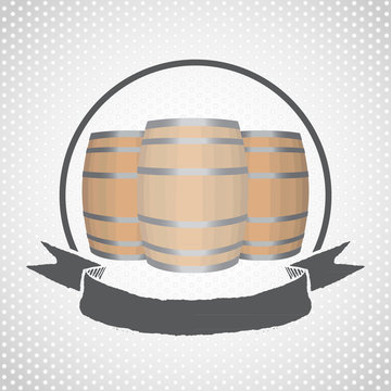 Barrels logo vector illustrator