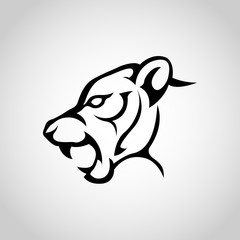 Lion logo vector icon design