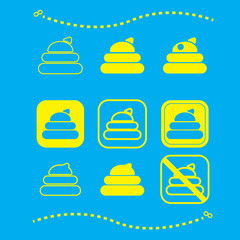 A shit vector design graphic