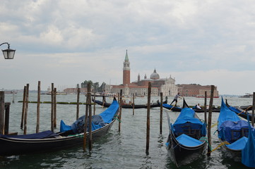 Gondoles à Venise