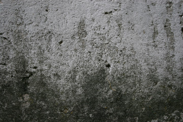 Texture of old gray cement plaster wall