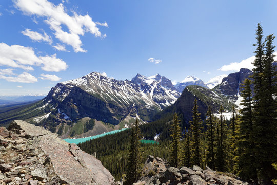 Lake Louise et Mirror Lake