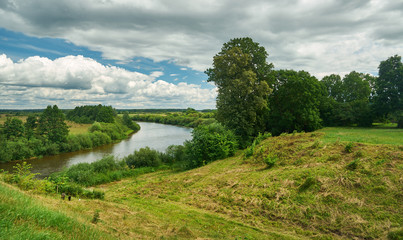 Fototapeta na wymiar Lubchan Castle,,Belarus.