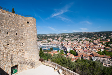 Naklejka premium Ville de Cassis