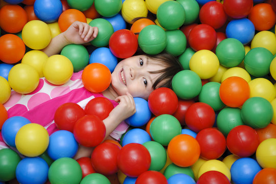 Ball Pit Kid - Powered by Adobe