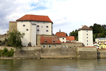 Fototapeta na wymiar Veste Niederhaus in Passau, Bavaria
