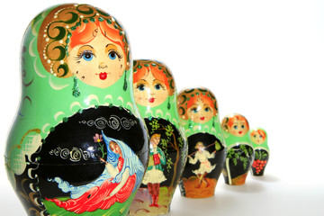 Russian matryoshka dolls