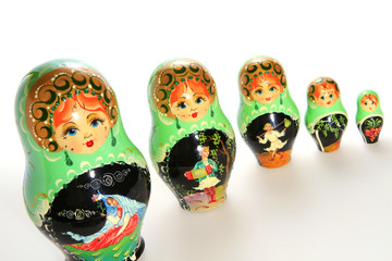 Russian matryoshka dolls