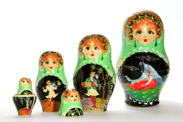 Russian matryoshka dolls
