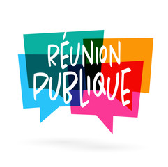 Réunion publique