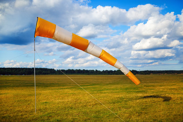 Windsock at airfield